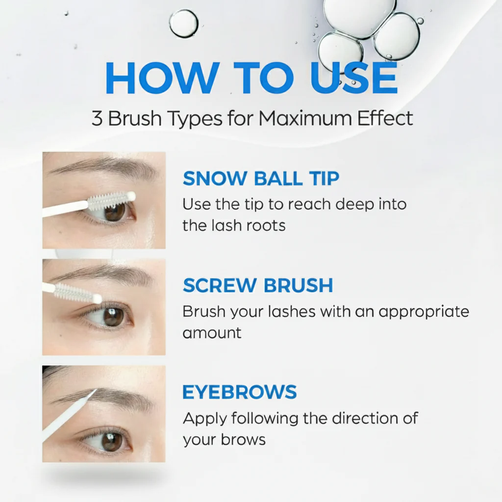 SEAPURI Lashrum Eyelash Enhancing Serum 10g - Image 9