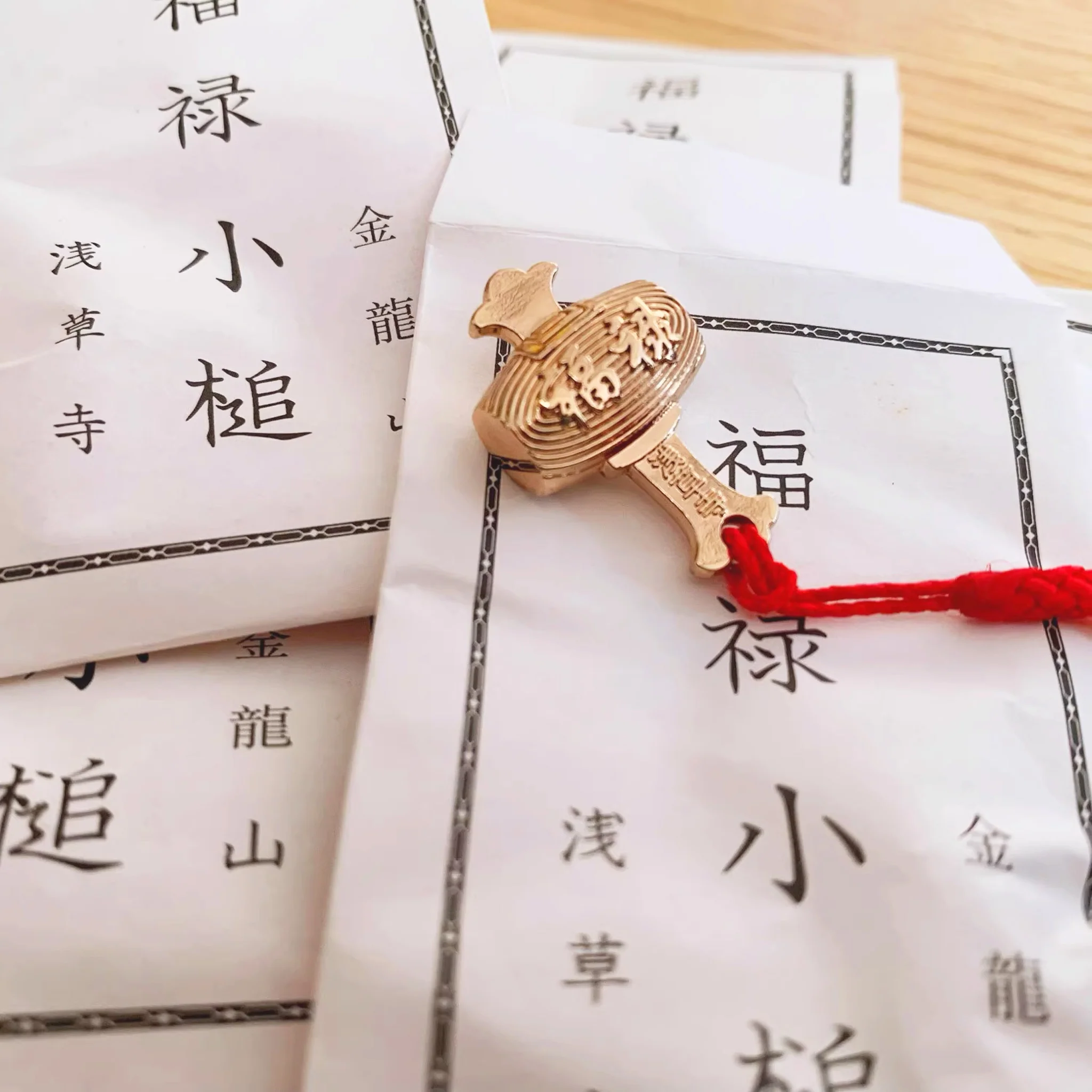 Sensoji Temple's Omamori Fortune and Prosperity Mallet - Image 3