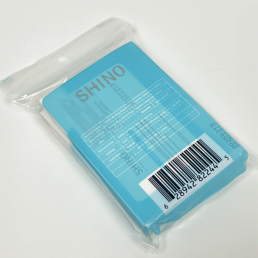 SHINO Blotting Paper 60 sheets - Image 3