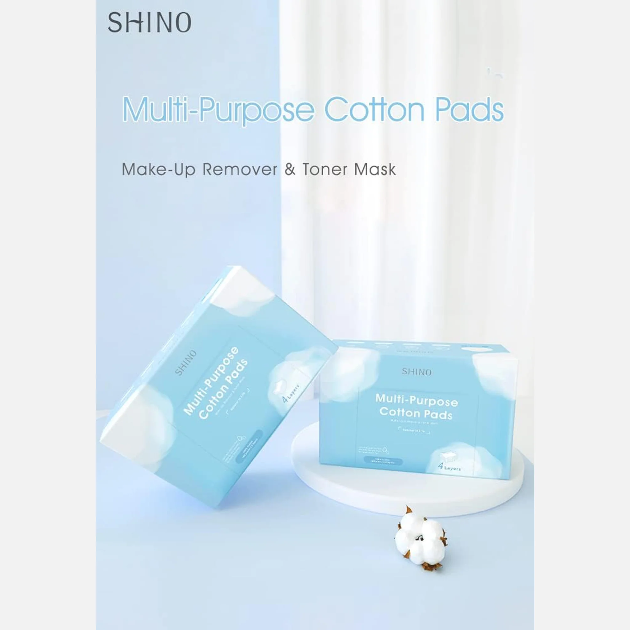 SHINO Multi-Purpose Cotton Pads - Image 3