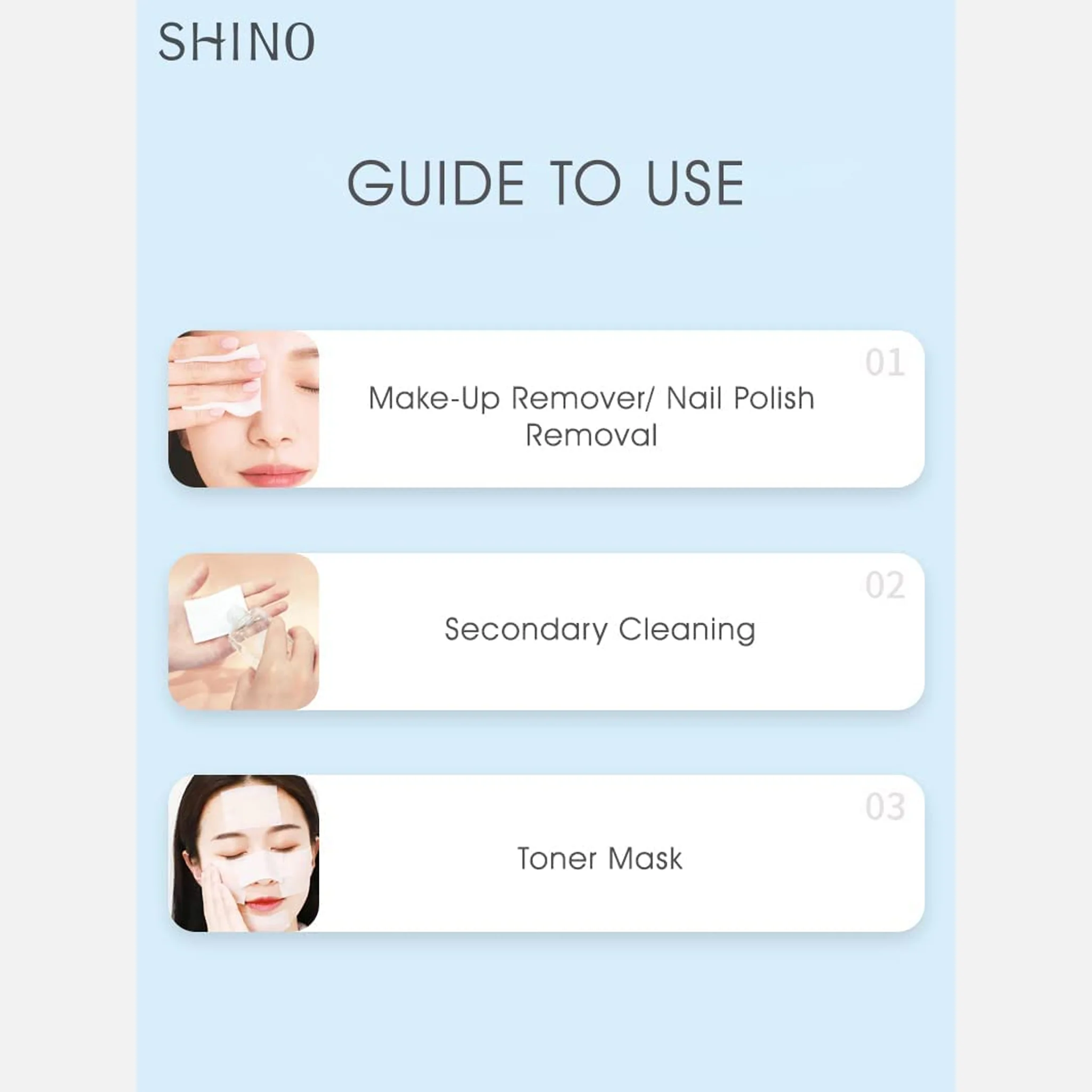 SHINO Multi-Purpose Cotton Pads - Image 7