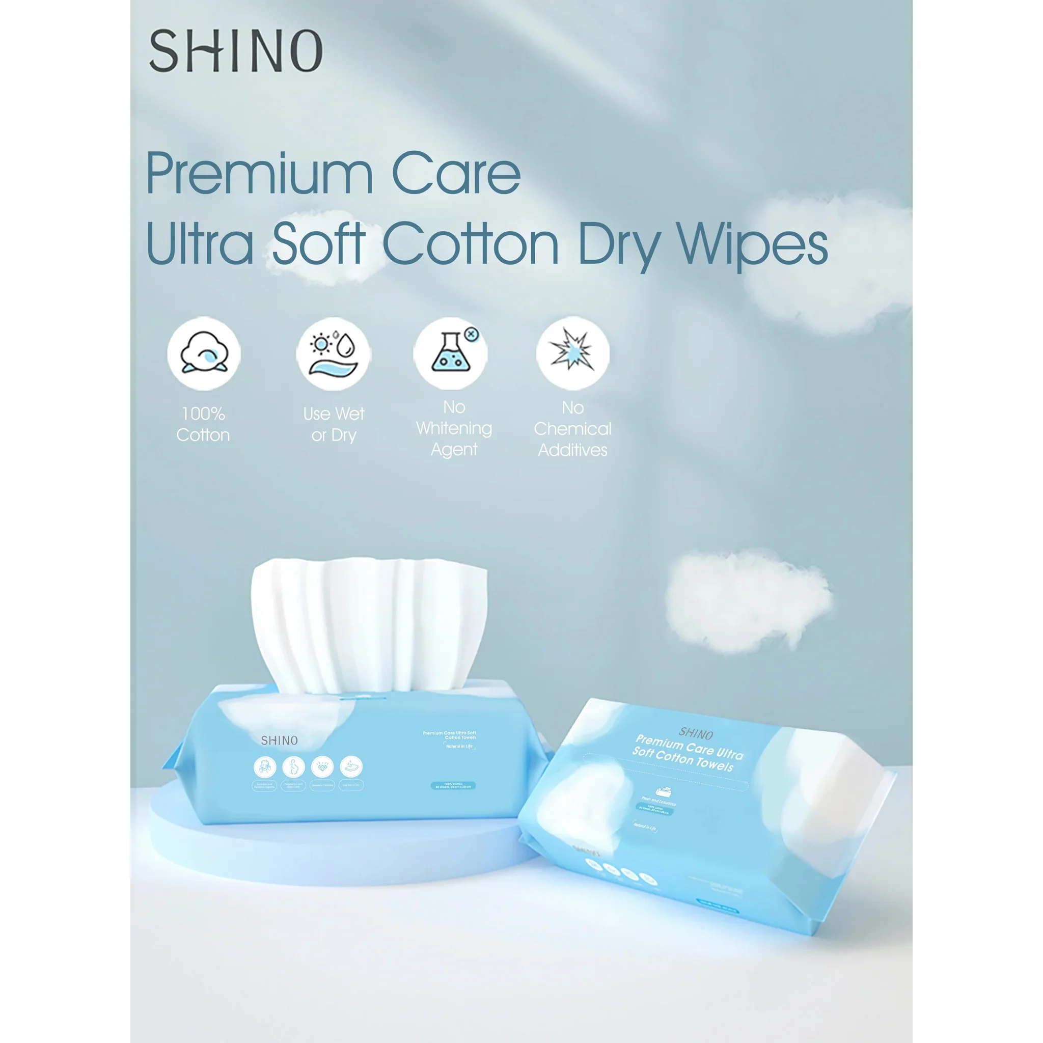 SHINO Premium Care Ultra Soft Cotton Towels - Image 3