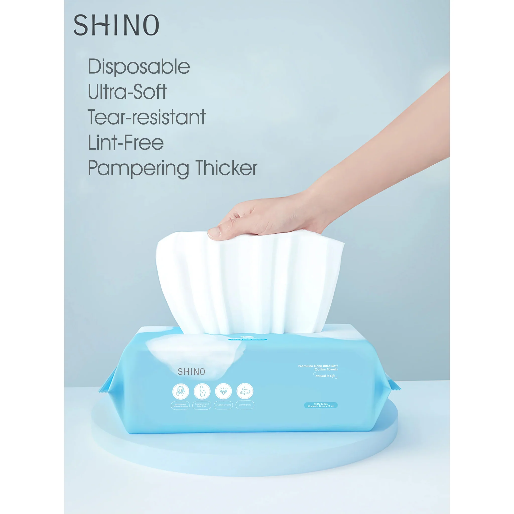SHINO Premium Care Ultra Soft Cotton Towels - Image 4