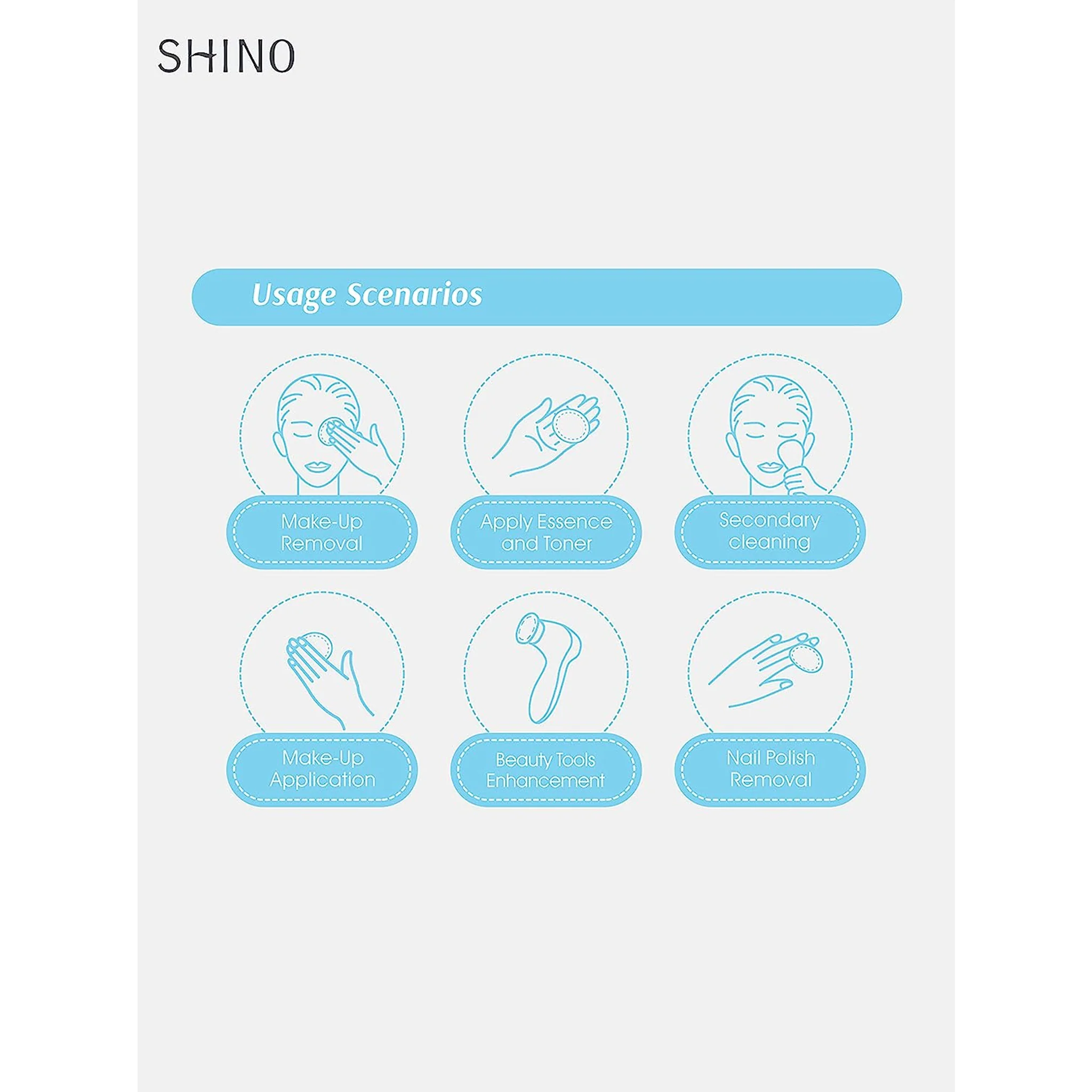 SHINO Round Cotton Pads - Image 5