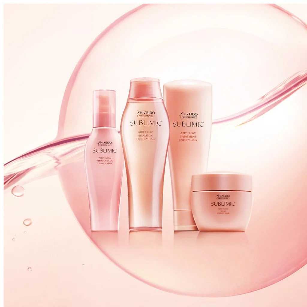 SHISEIDO Sublimic Airy Flow Shampoo Unruly Hair 500 ml - Image 4