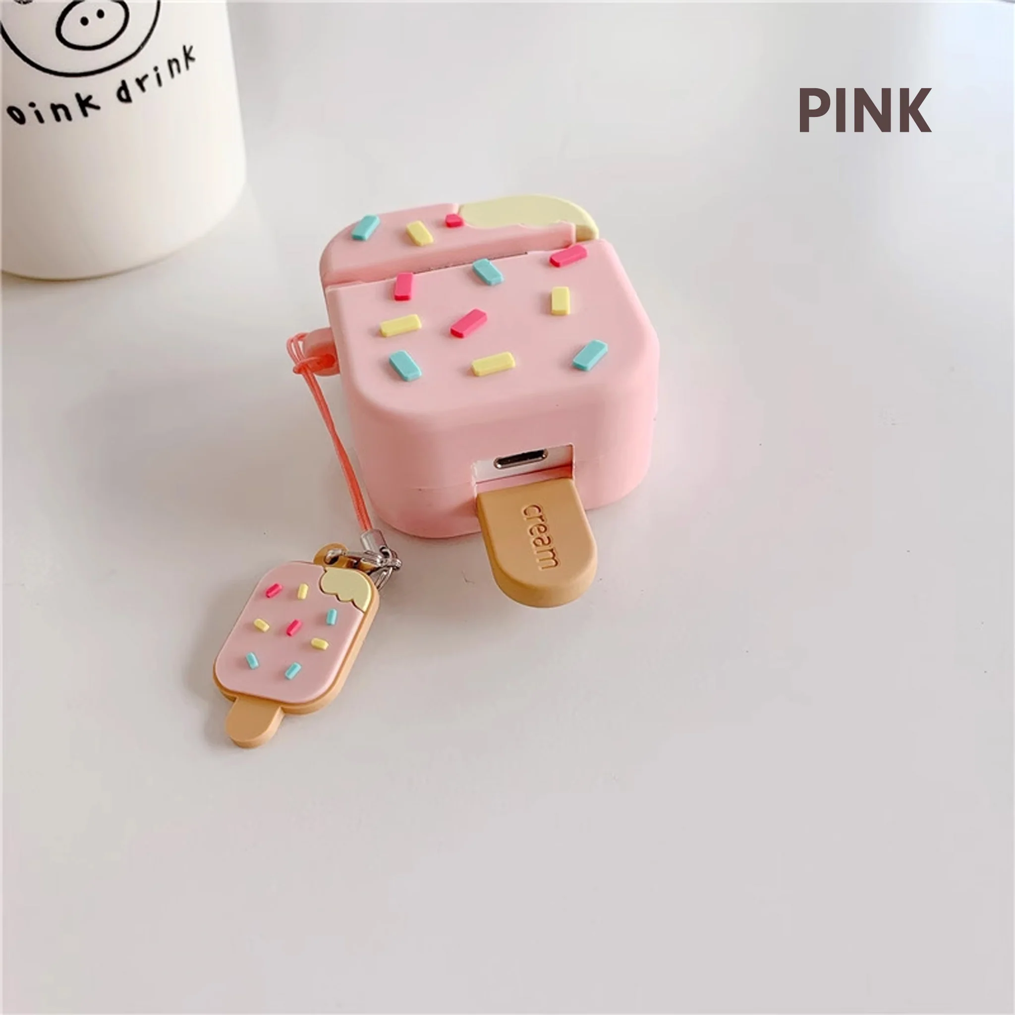 Silicone Ice Cream Aipods Case - Image 3