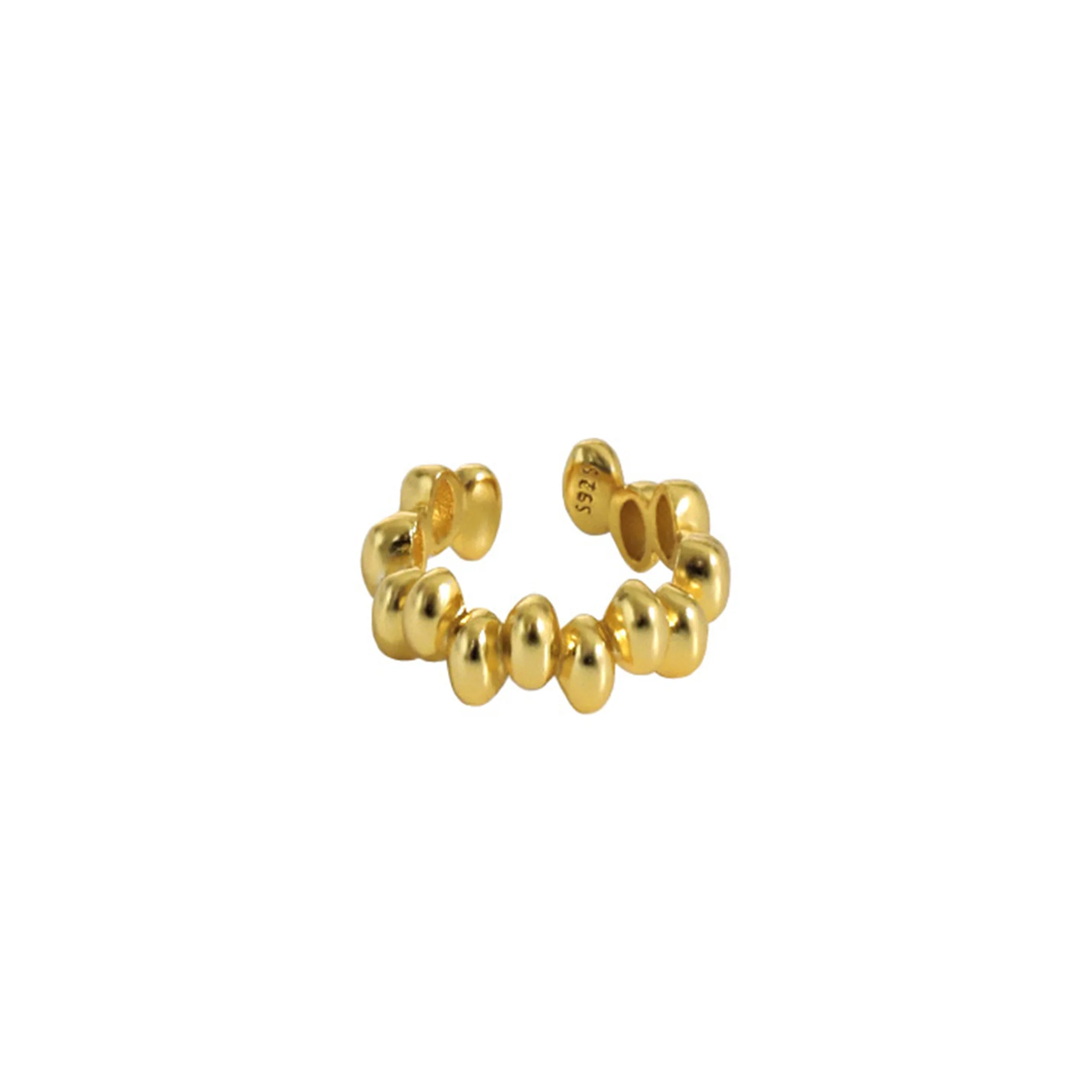 Single-Layer Moissanite Ear Cuff - Image 4