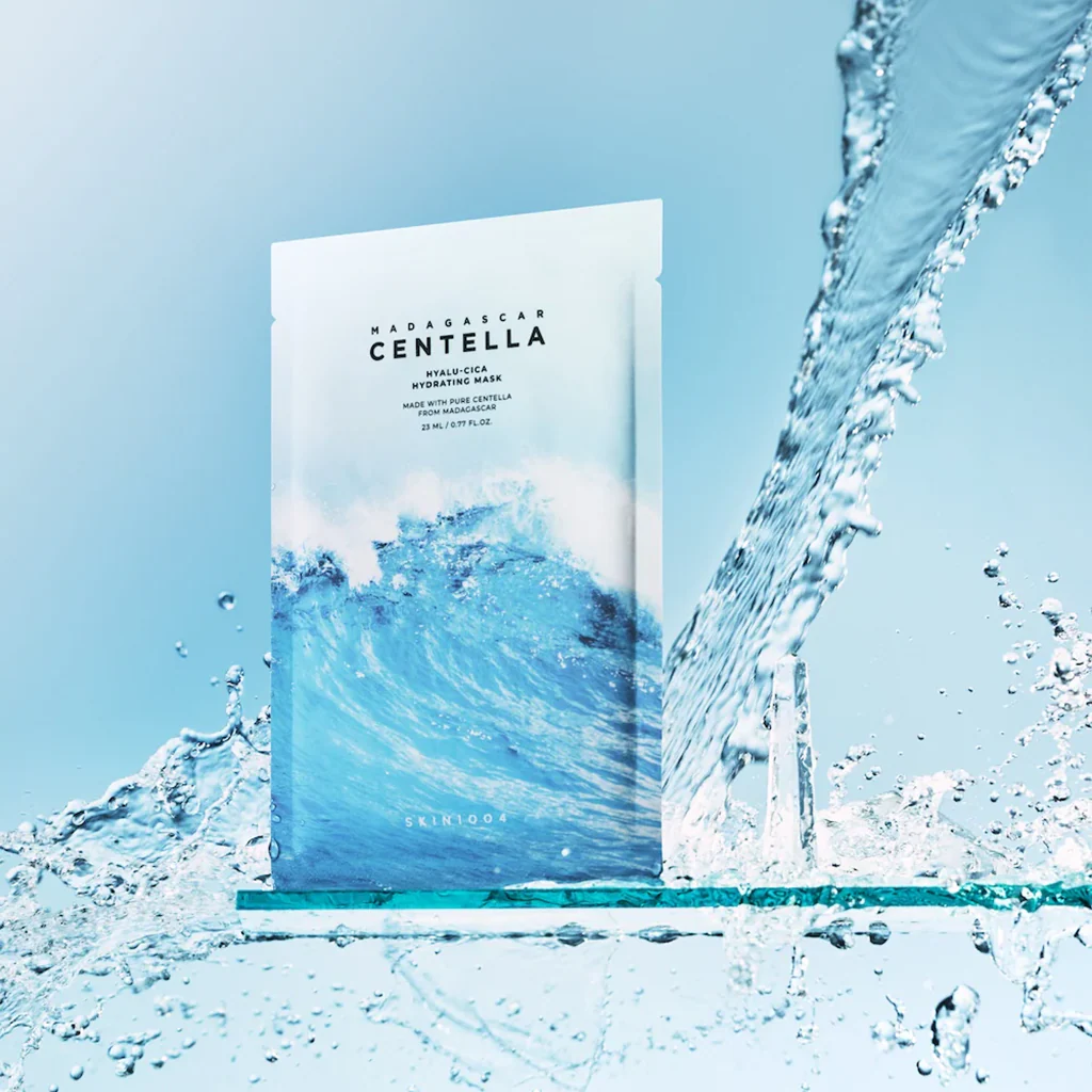 SKIN1004 Hyalu Cica Hydrating Mask 5pcs - Image 3