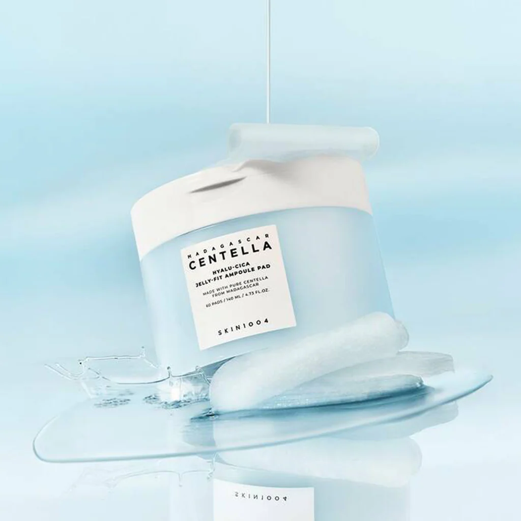 SKIN1004 Madagascar Centella Hyalu-Cica Jelly-Fit Ampoule Pad 60pads - Image 3