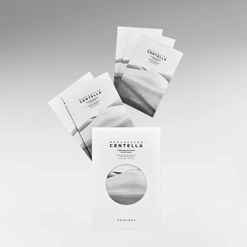 SKIN1004 Madagascar Centella Tone Brightening Glow Mask 5pcs - Image 3