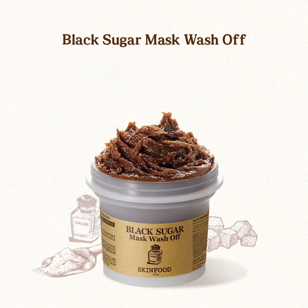 SKINFOOD Black Sugar Mask Wash Off 120g - Image 2
