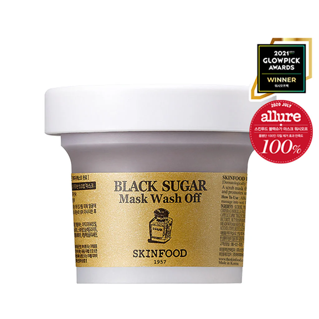SKINFOOD Black Sugar Mask Wash Off 120g - Image 5
