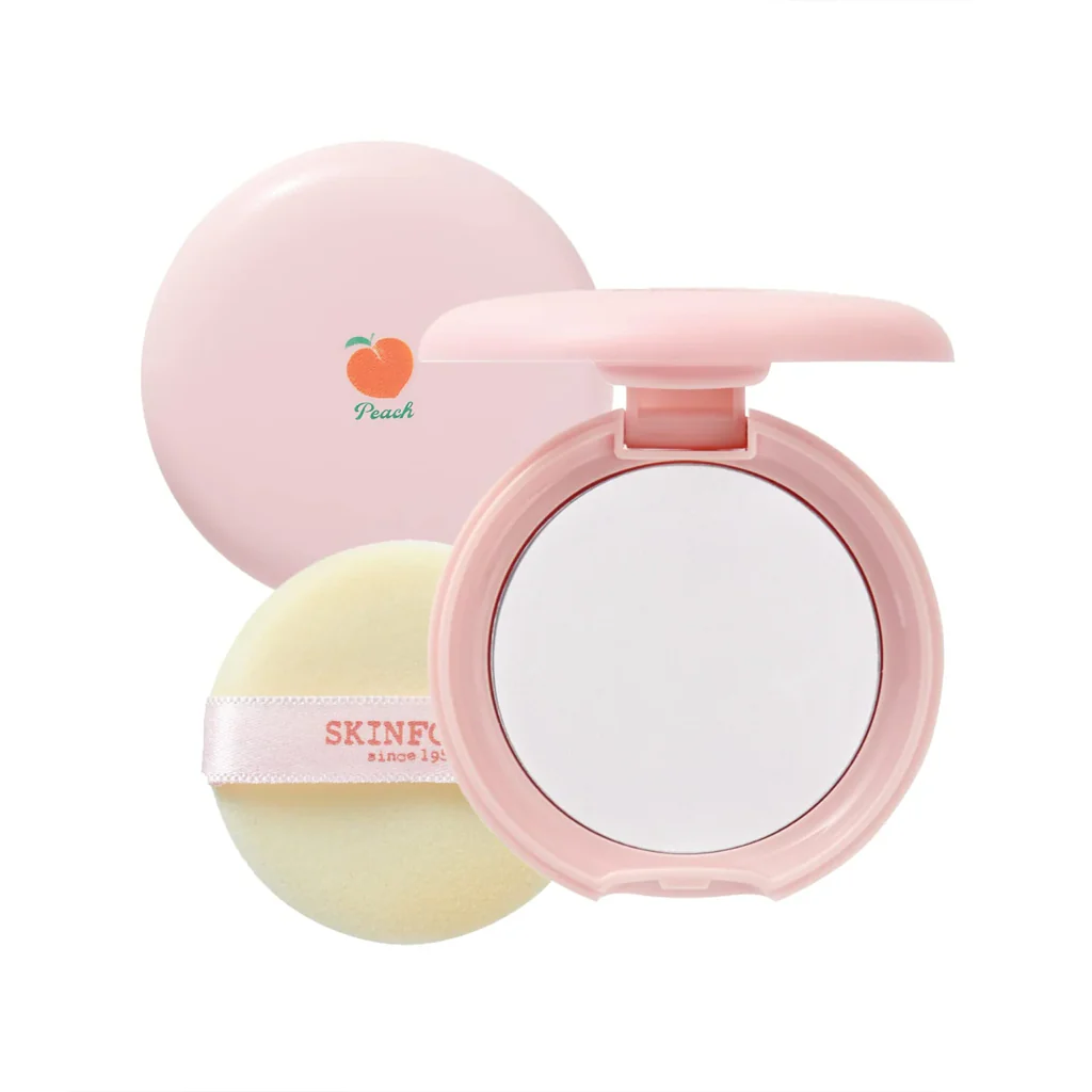 SKINFOOD Peach Cotton Pore Blur Pact 4 g - Image 3