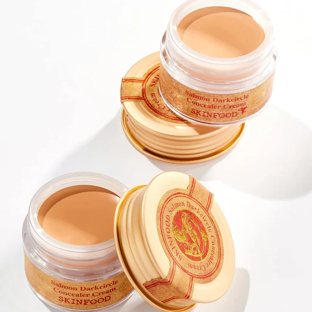 SKINFOOD Salmon Dark Circle Concealer Cream 10 ml - Image 3