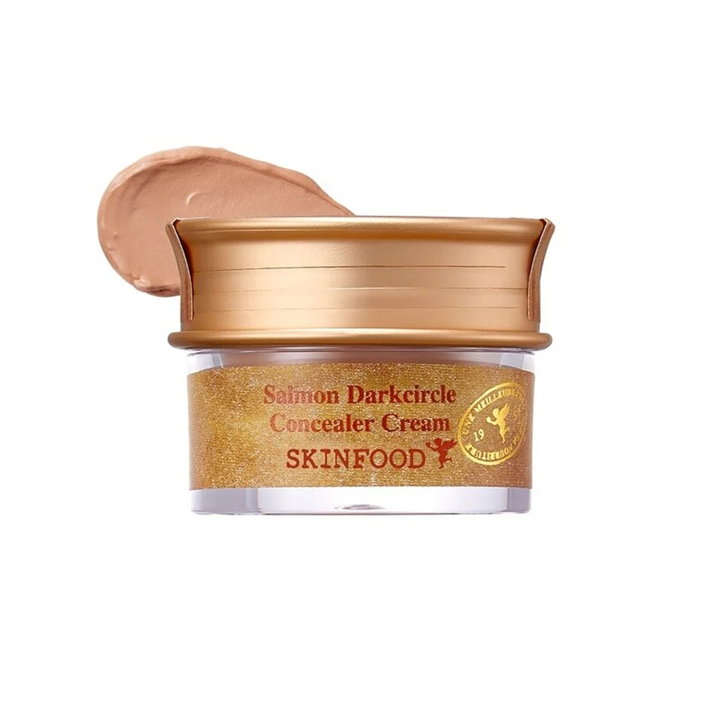 SKINFOOD Salmon Dark Circle Concealer Cream 10 ml - Image 4
