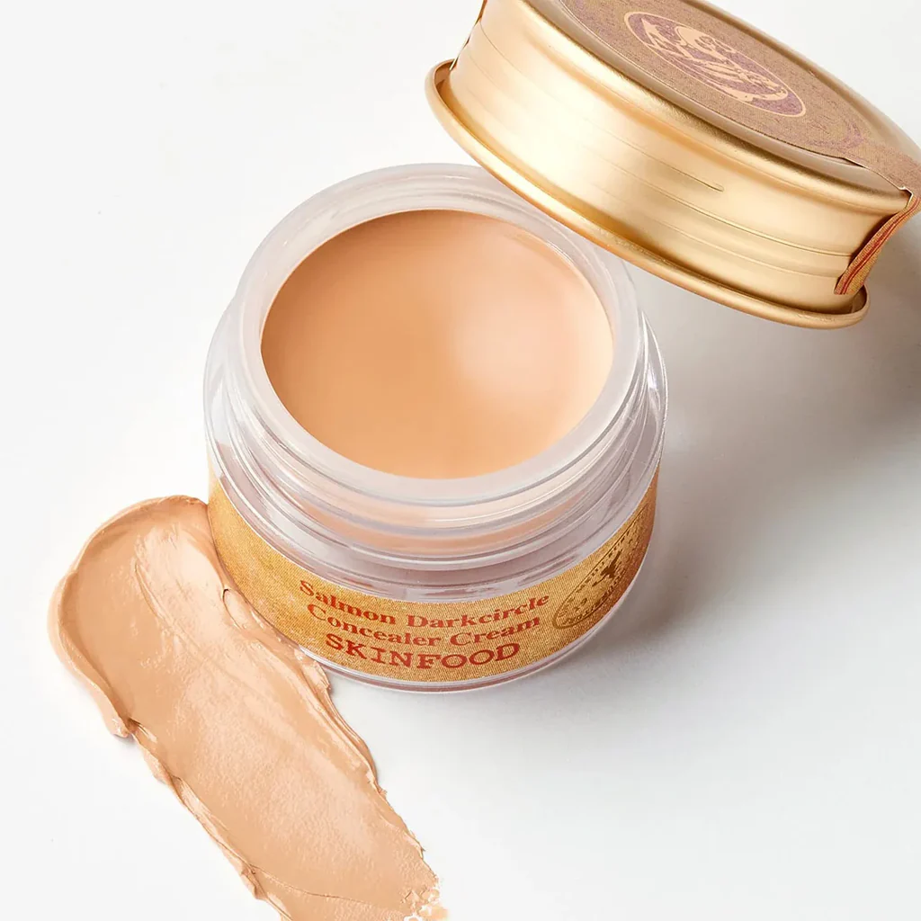 SKINFOOD Salmon Dark Circle Concealer Cream 10 ml - Image 5