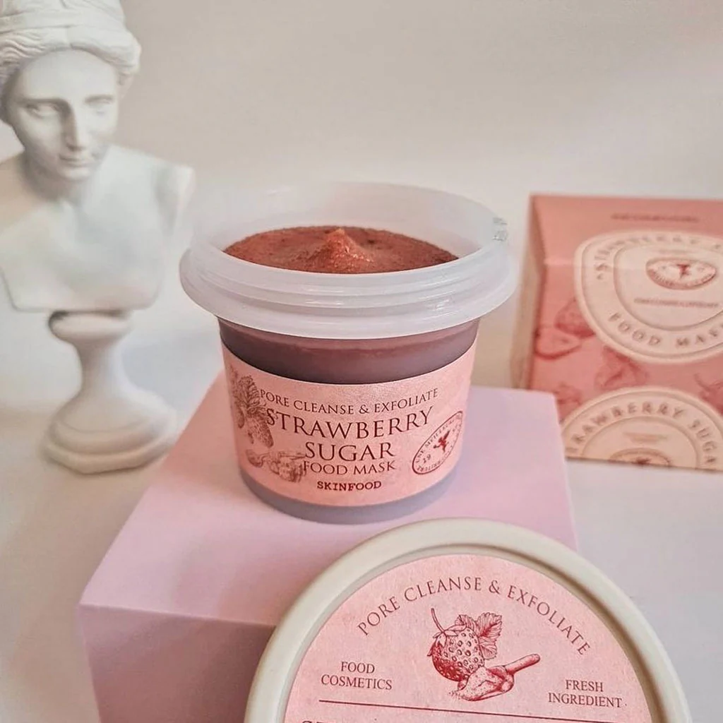 SKINFOOD Strawberry Sugar Food Mask 120g - Image 6