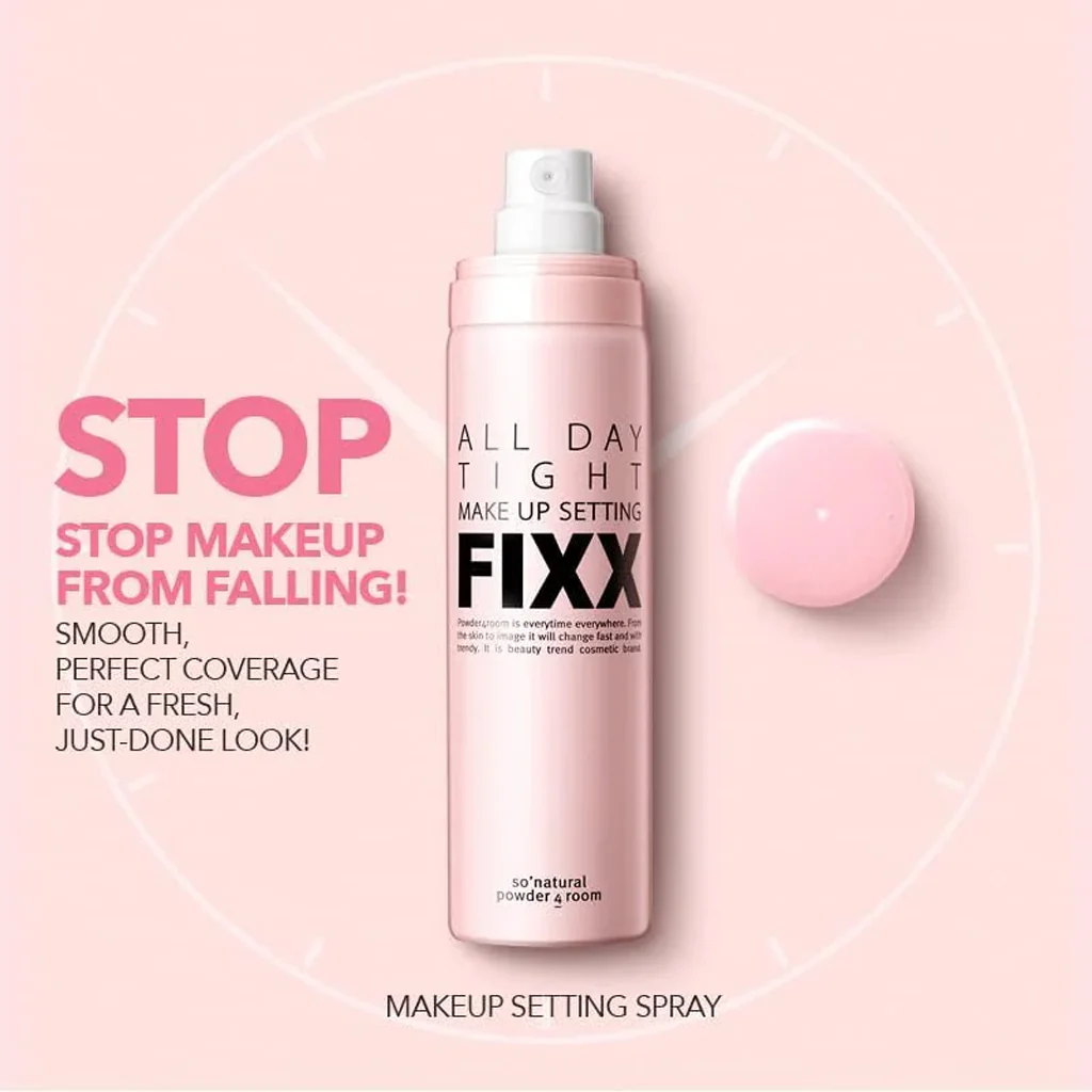 SO NATURAL All Day TIght Make Up Setting Fixx 75 ml - Image 5