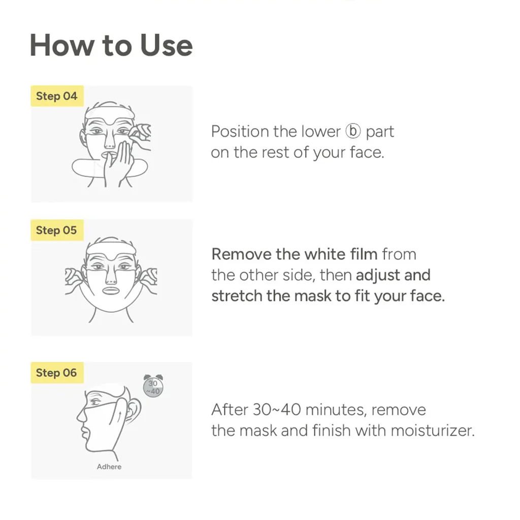 SUNGBOON EDITOR Deep Collagen Retinol Boost Up Mask 4pcs - Image 5