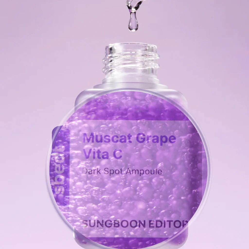 SUNGBOON EDITOR Muscat Grape Vita C Brightening Ampoule 40ml - Image 4