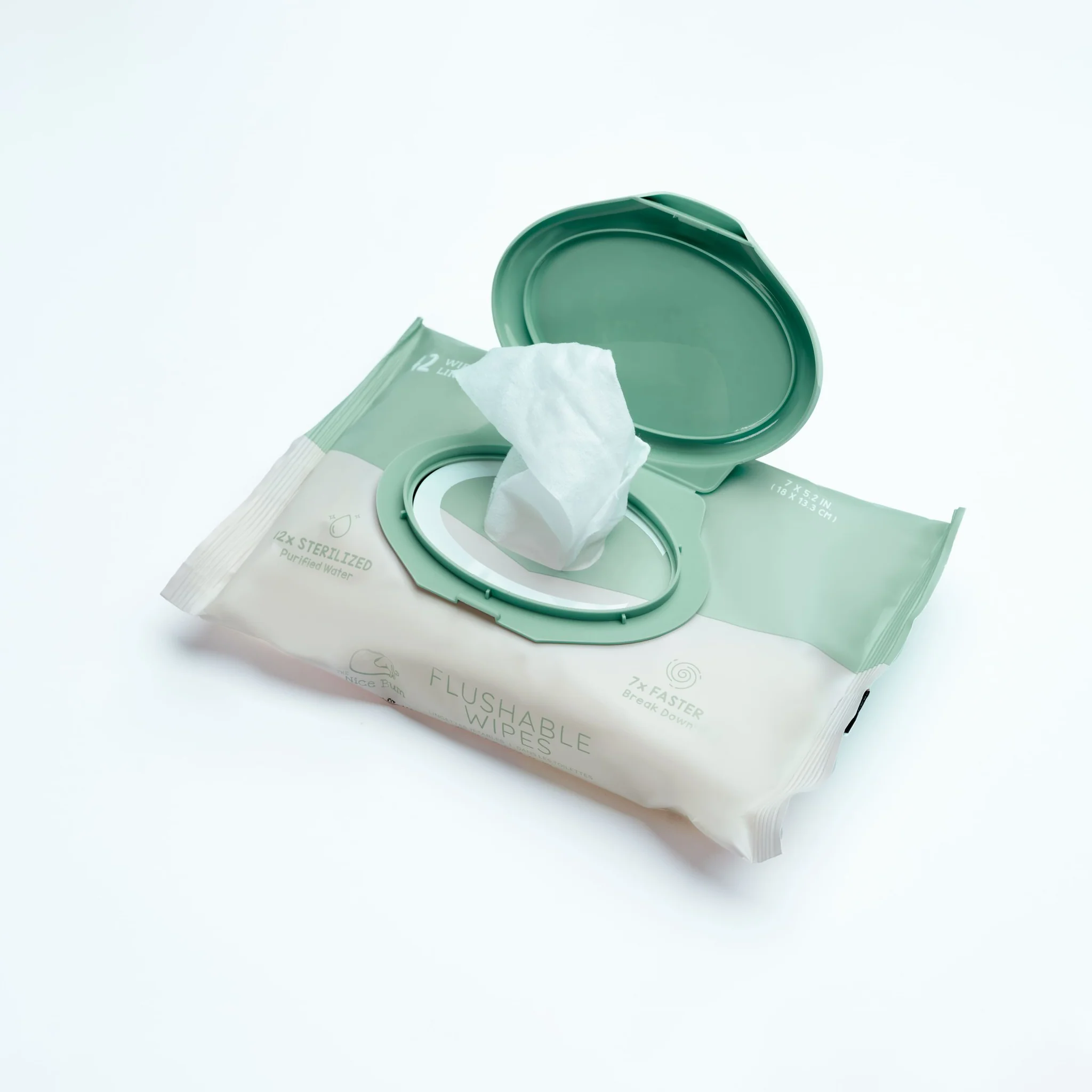 The Nice Bum Flushable Wipes 42pcs - Image 3