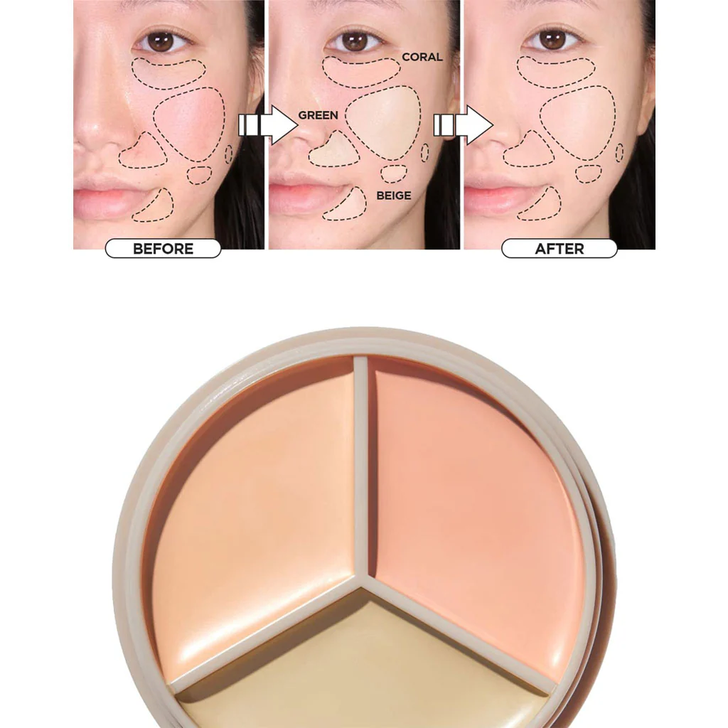 the SAEM Cover Perfection Triple Pot Concealer - Image 7