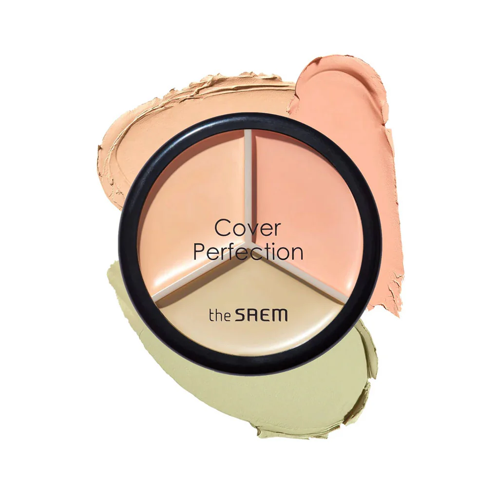 the SAEM Cover Perfection Triple Pot Concealer - Image 8