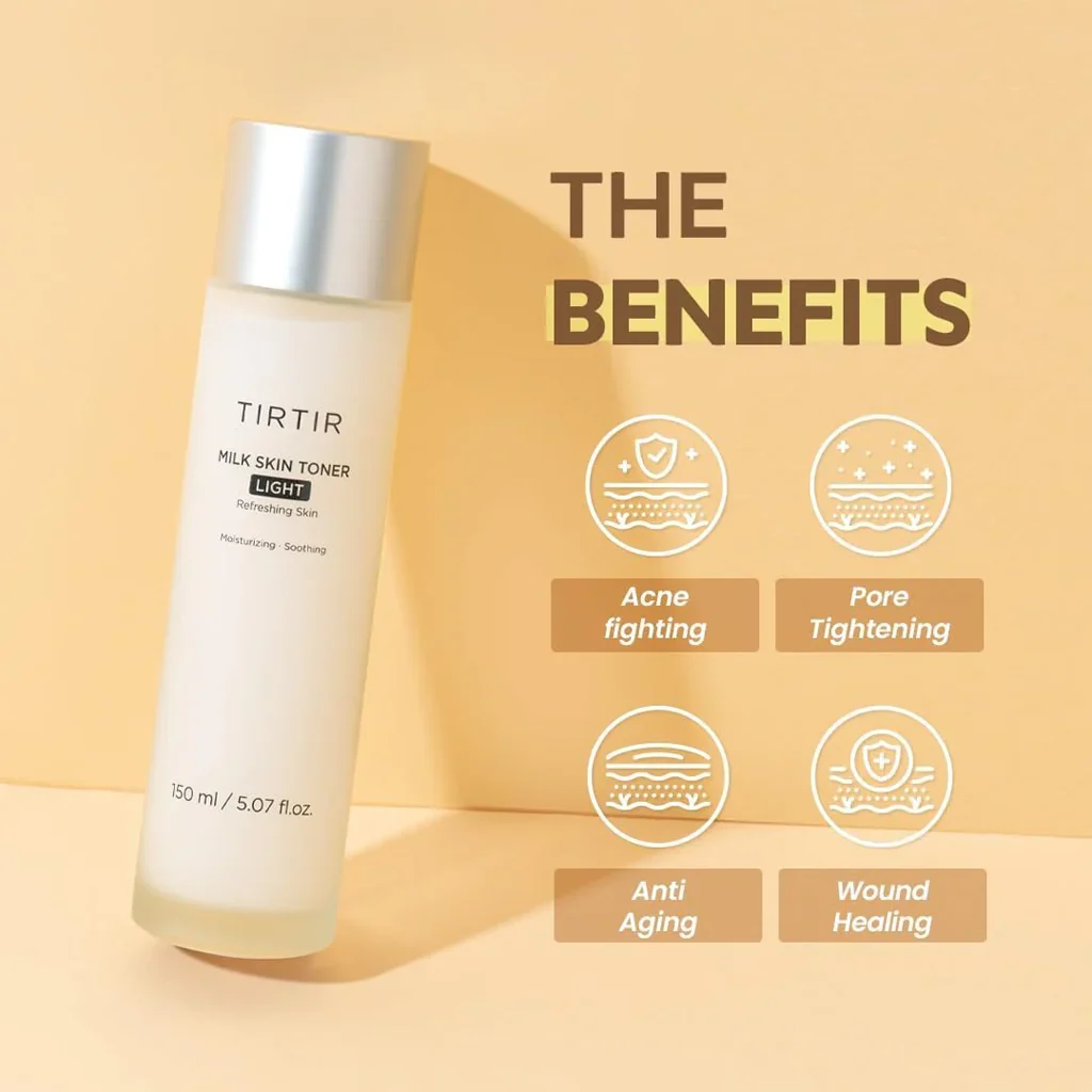 TIRTIR Milk Skin Toner Light 150ml - Image 5