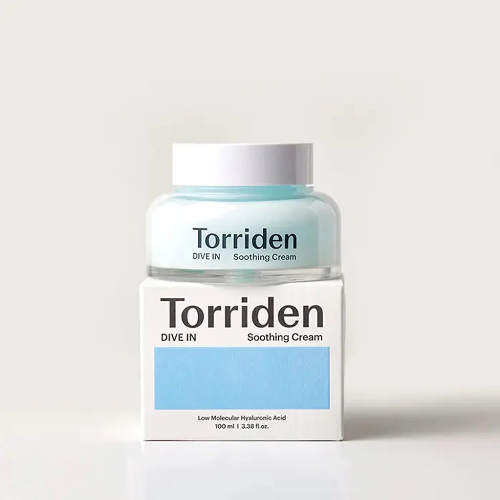 Torriden DIVE-IN Low Molecular Hyaluronic Acid Soothing Cream 100ml - Image 4