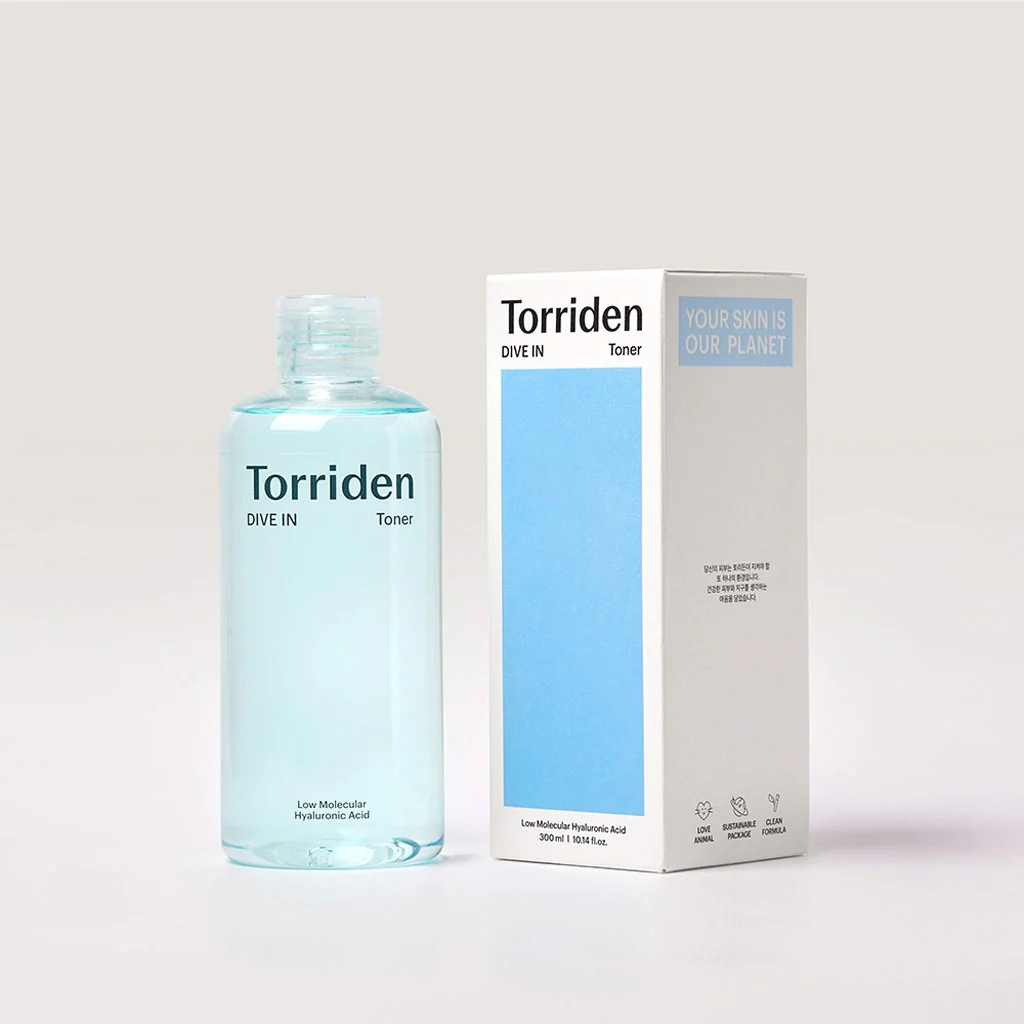 Torriden DIVE IN Low Molecular Hyaluronic Acid Toner 300ml - Image 3