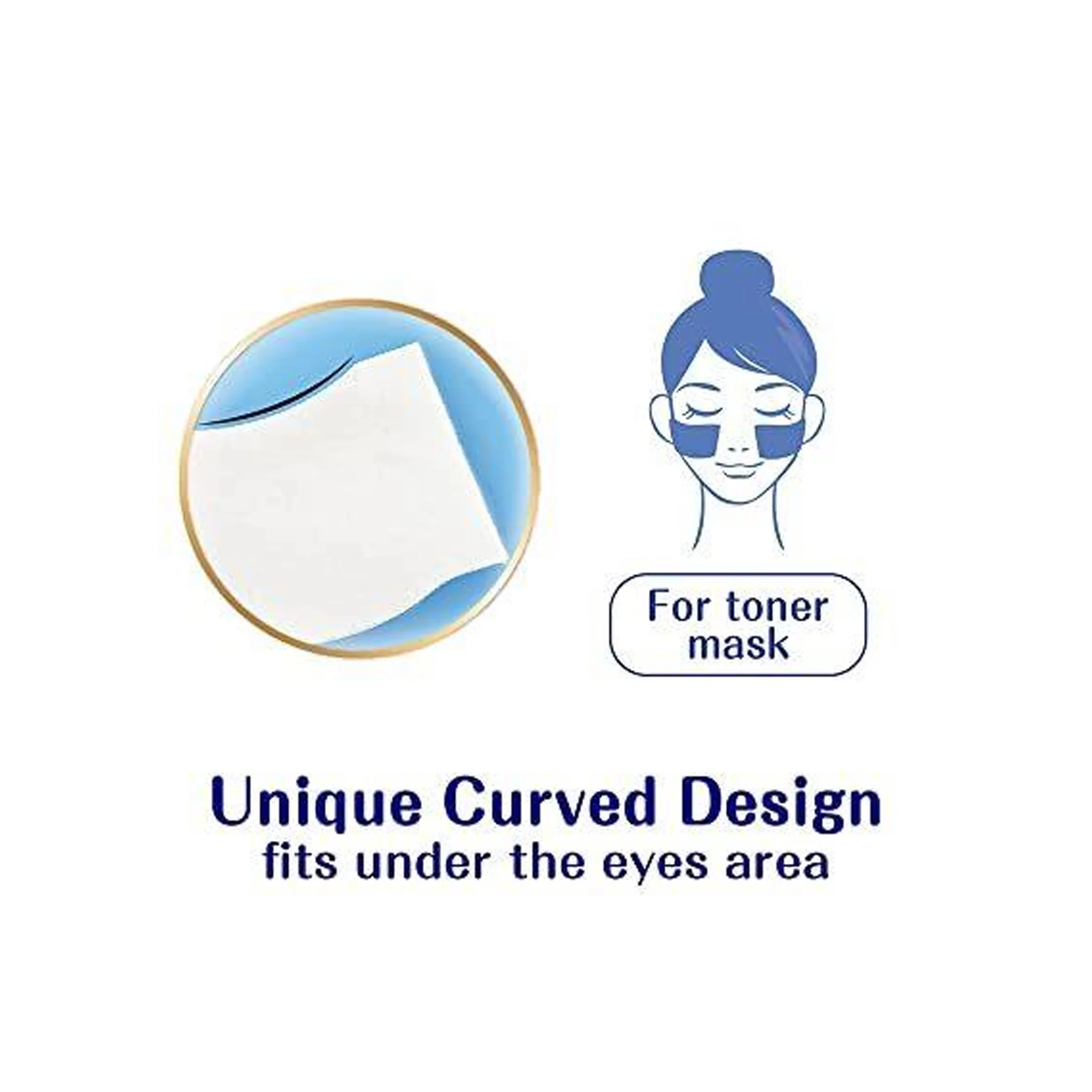 UNICHARM 1/2 Super Water Saving Make Up Cotton Pad - Image 4