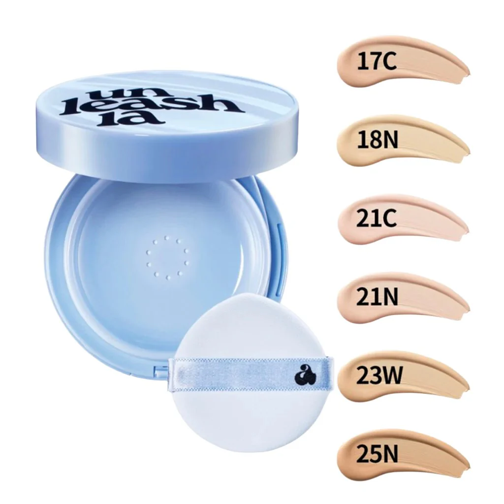 UNLEASHIA Babe Skin Baby Blue Cushion - Image 6