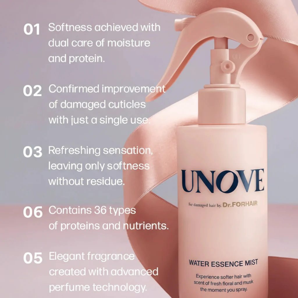 Unove Water Essence Mist 200ml - Image 4