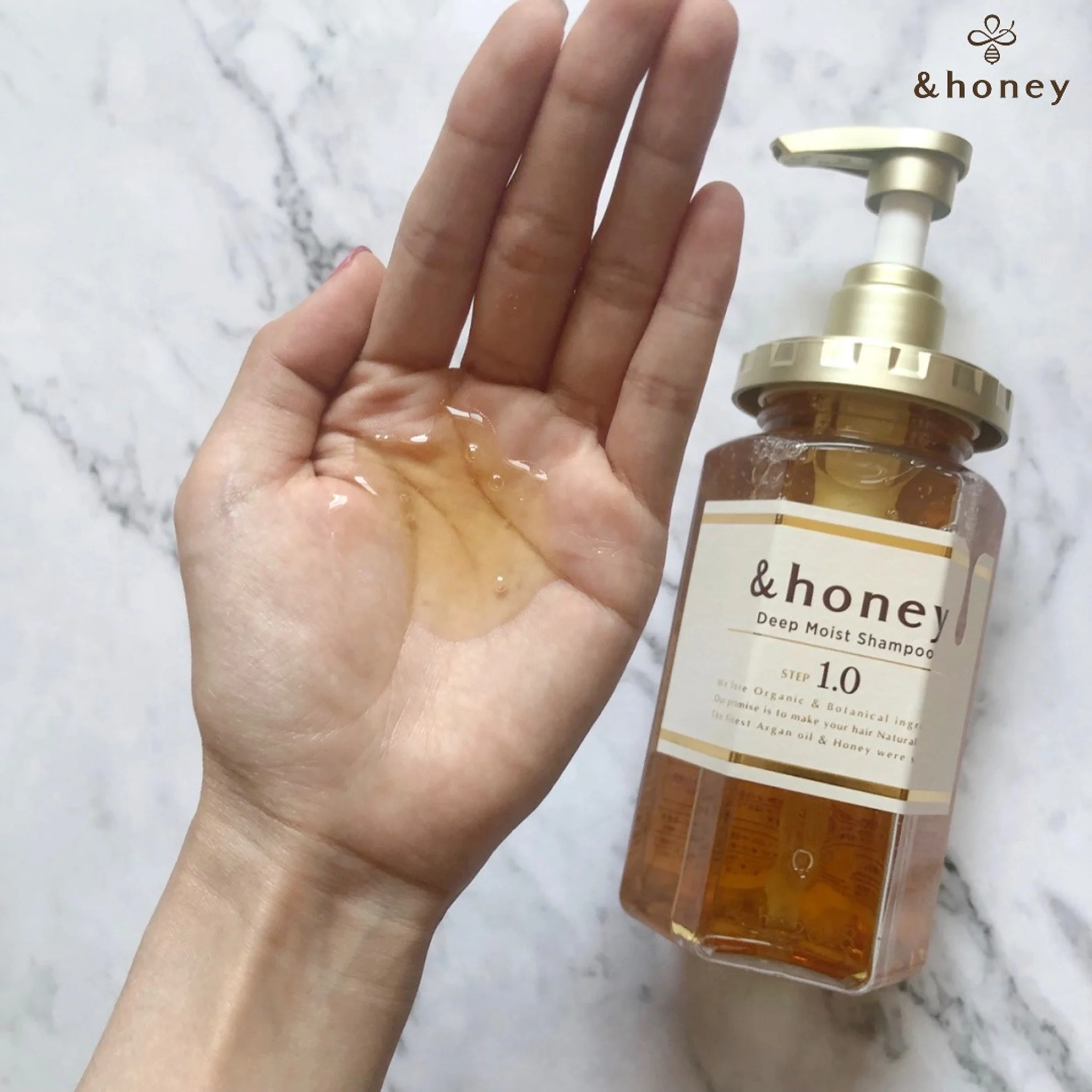 ViCREA &honey 1.0 Deep Moist Shampoo 440ml - Image 4