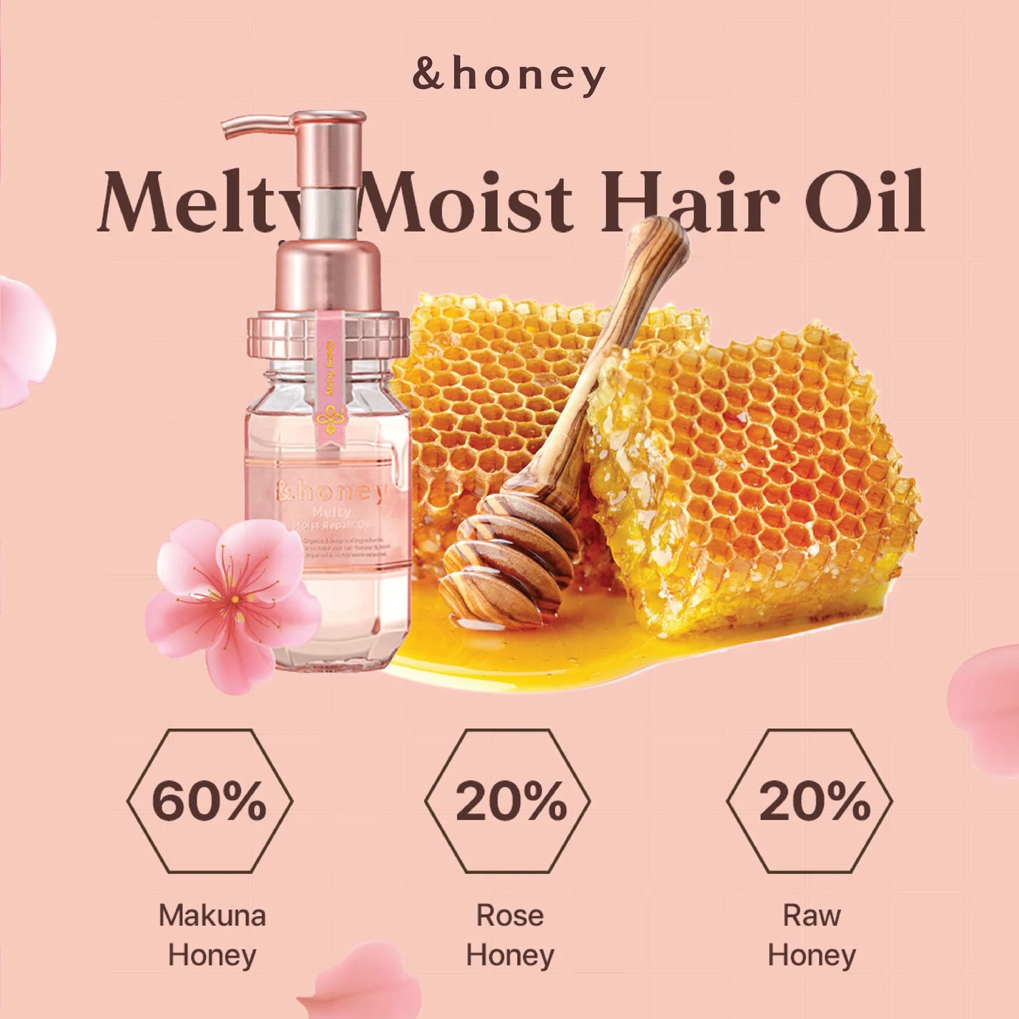 ViCREA &Honey Melty Oil 3.0 100ml - Image 3