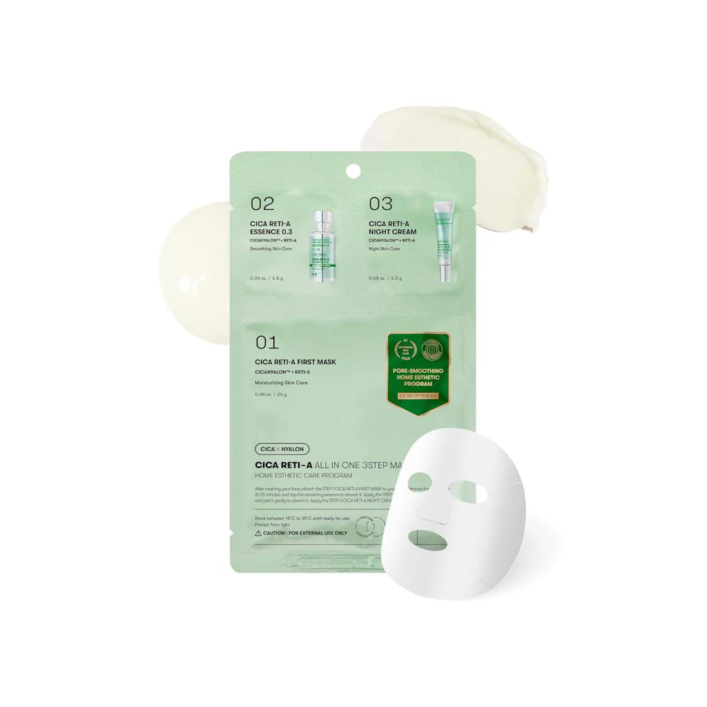 VT CICA Reti-A All In One 3Step Mask 1 pc - Image 2