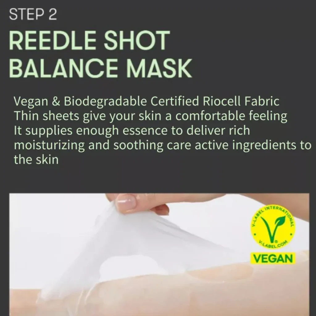 VT Mild Reedle Shot 100 2-Step Mask 1 pc - Image 4