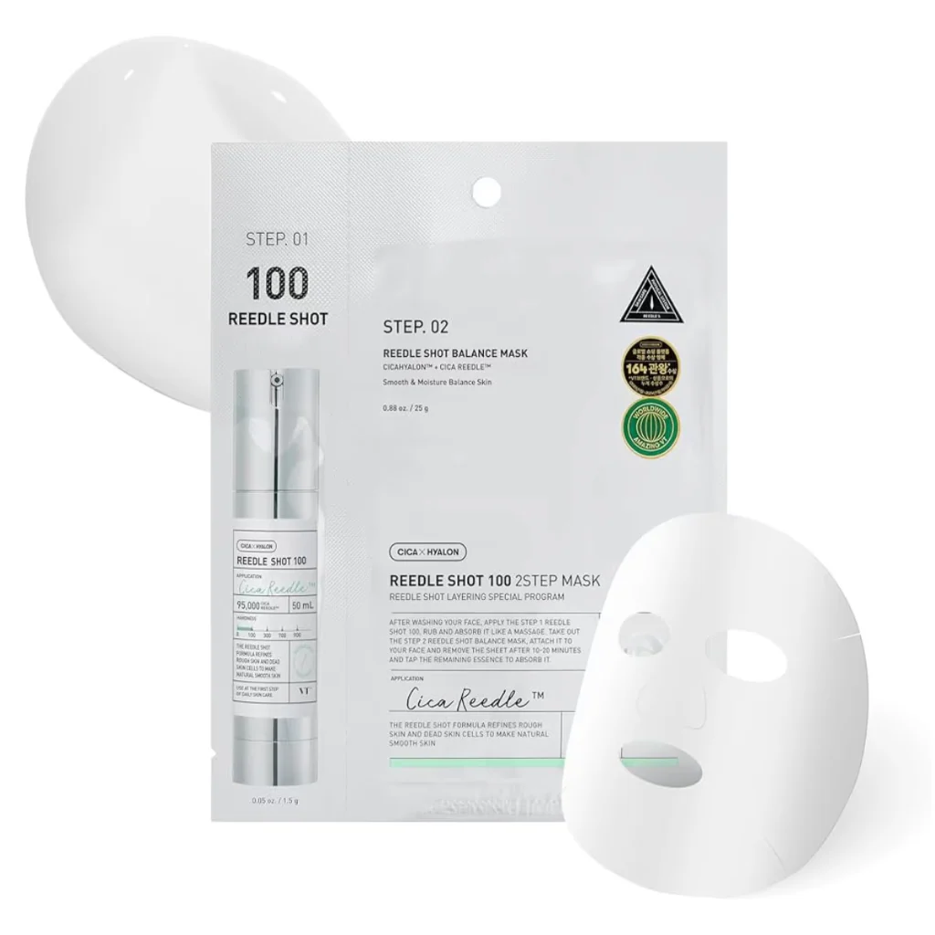 VT Mild Reedle Shot 100 2-Step Mask 1 pc - Image 5