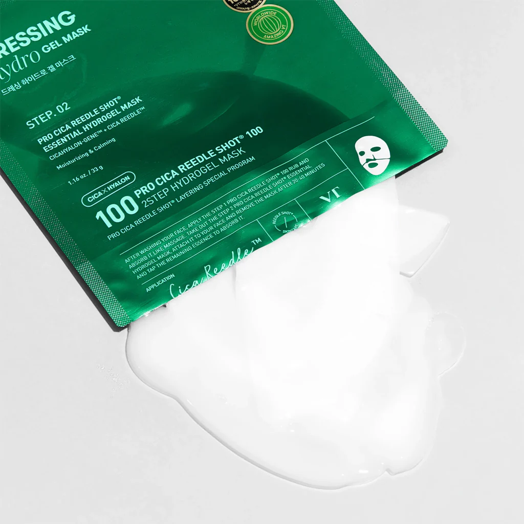 VT Pro Cica Reedle Shot 100 2Step Hydrogel Mask - Image 4