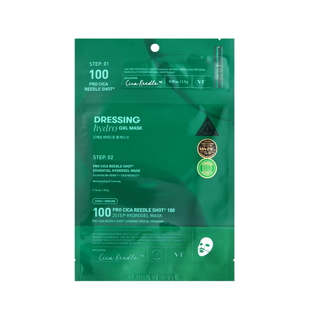 VT Pro Cica Reedle Shot 100 2Step Hydrogel Mask - Image 5