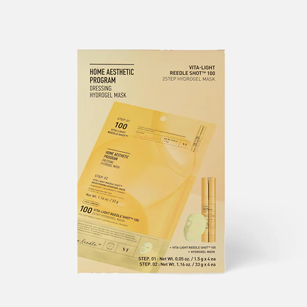 VT Vita-light Reedle Shot 100 2Step Hydrogel Mask