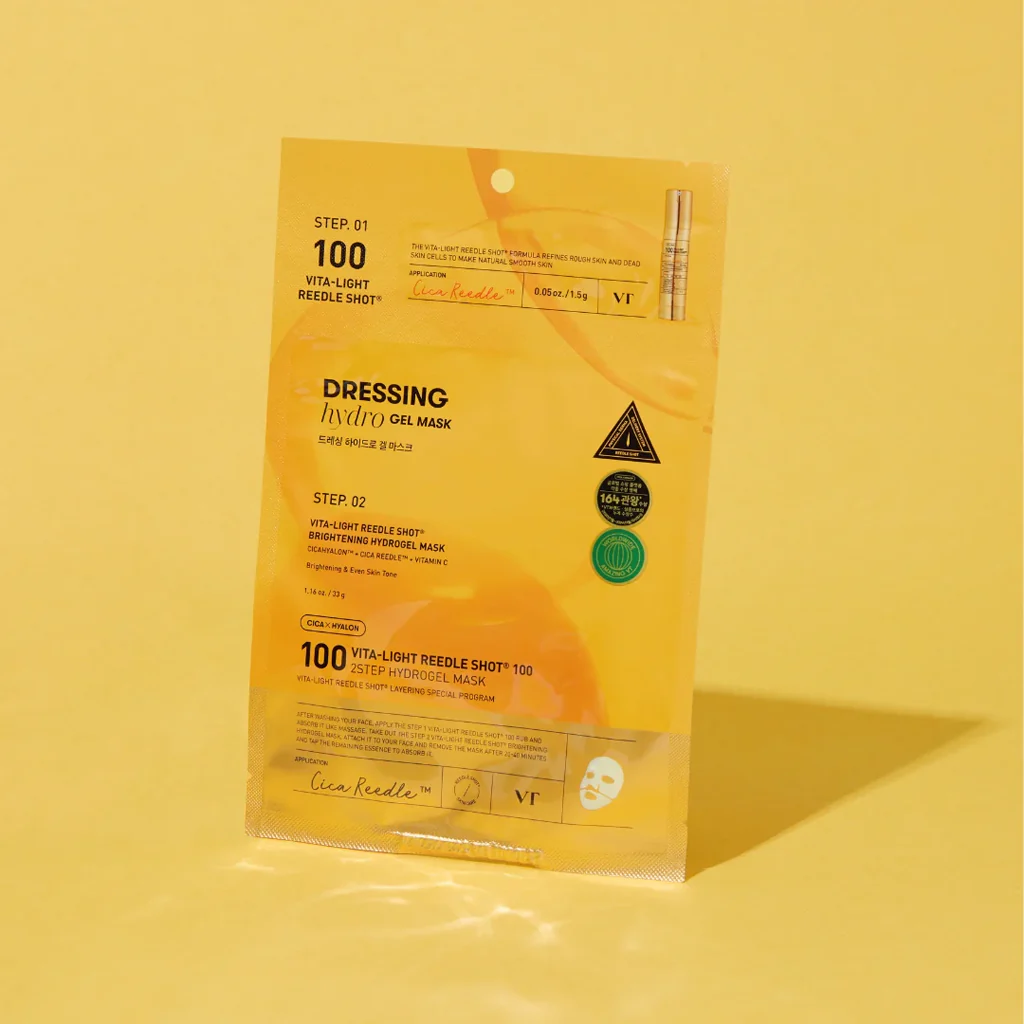 VT Vita-light Reedle Shot 100 2Step Hydrogel Mask - Image 2