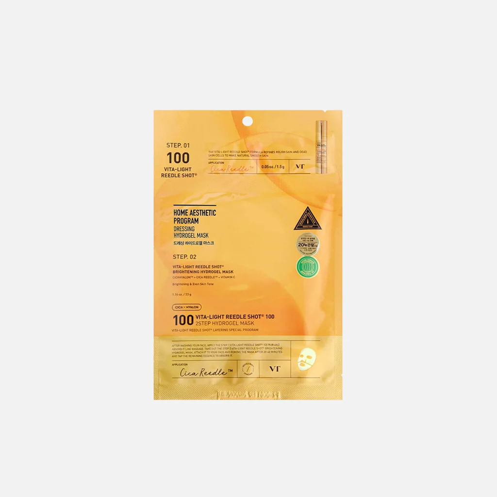 VT Vita-light Reedle Shot 100 2Step Hydrogel Mask - Image 3