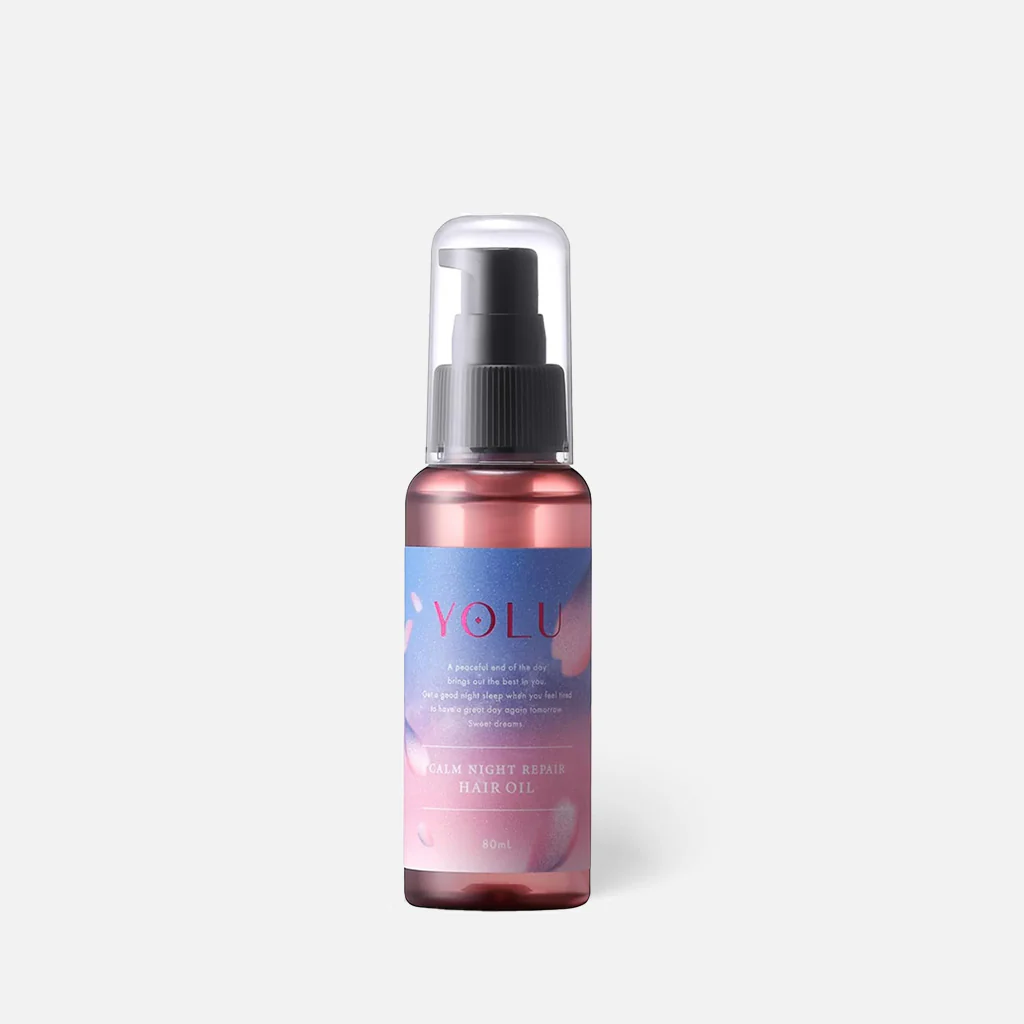 YOLU Calm Night Repair Hair Oil 80ml Sakura & Lily - Image 2