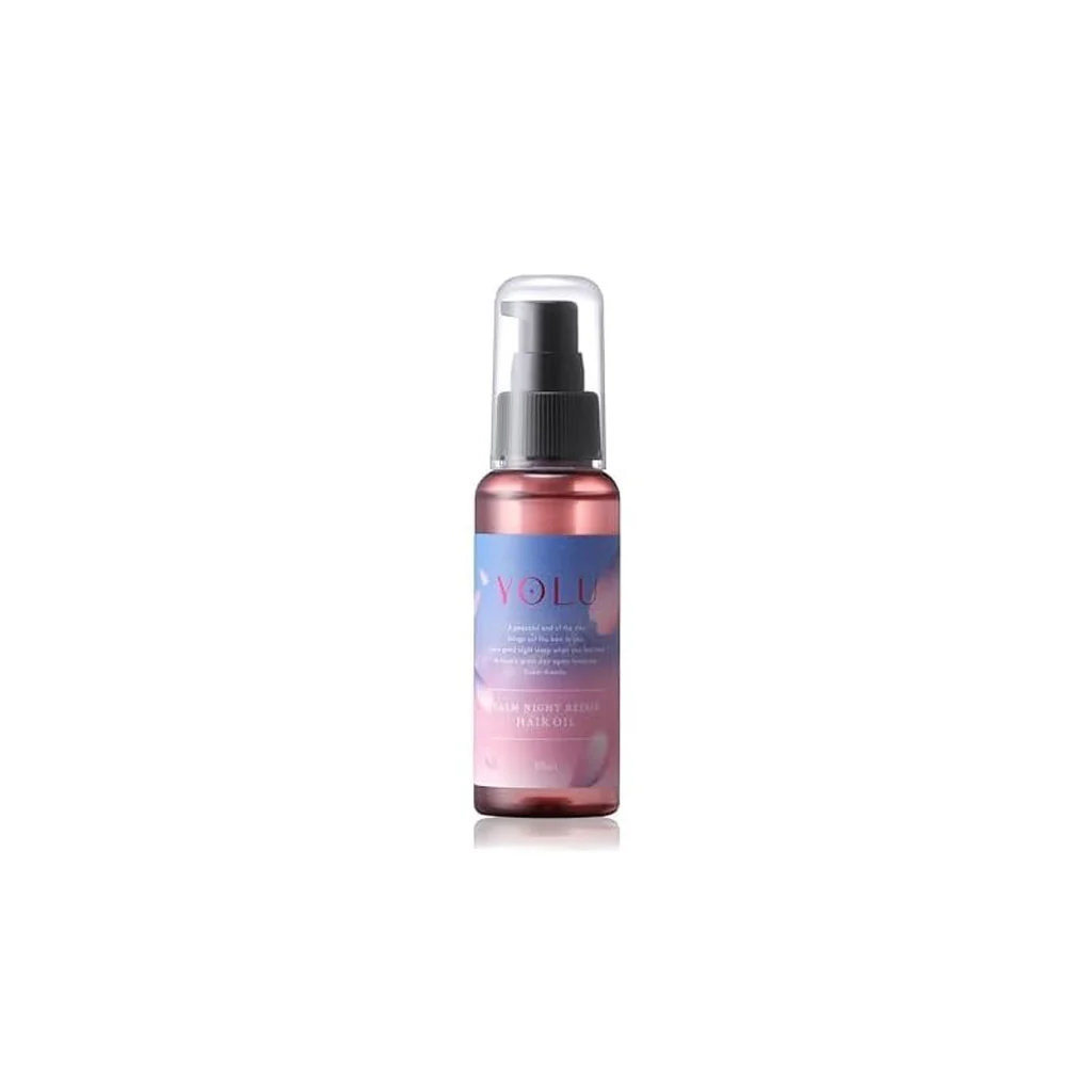 YOLU Calm Night Repair Hair Oil 80ml Sakura & Lily - Image 3